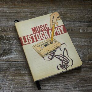 Music Listography Journal by Lisa Nola (Softcover Prompted Journal)